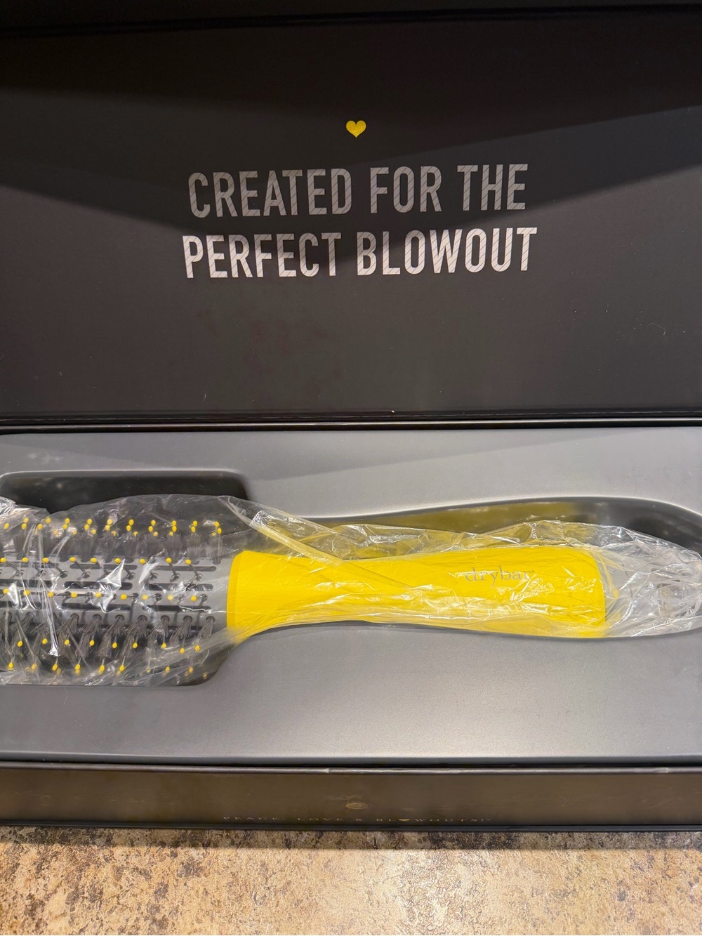 Drybar Yellow Paddle Brush for Men Grooming